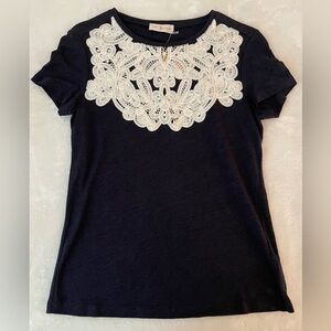NWT Tory Burch Amanda Tee Size Small